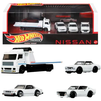 Produktbild von Hot Wheels HKC16, Fahrzeug-Set, 3 Jahr(e), Kunststoff, Metall, Weiß