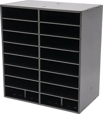 Image de Porte-documents Organisation de dossiers avec 16 compartiments Noir Porte-documents max 50kg