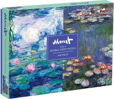 Obrázok produktu pre GALISON Obojstranné puzzle Monet 500 dielikov