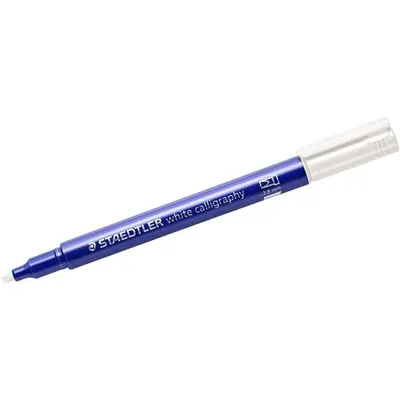 Immagine prodotto di STAEDTLER 8325-0 STAEDTLER Marcatore permanente calligrafico metallico, bianco
