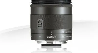 Produktbild von Canon EF-M 11-22mm f/4-5.6 IS STM Objektiv, Ultraweitwinkelobjektiv, 12/9, 11 - 22 mm, Bildstabilisator, Canon EF-M, Autofokus