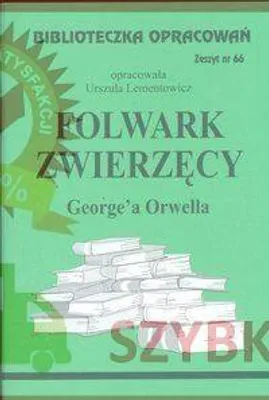Obrázek produktu pro Biblioteczka opracowań nr 066 Folwark zwierzęcy - Urszula Lementowicz