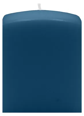 Produktbild von Quader Kerzen Blue Petrol Blau 8 x Ø 6/6 cm, 4 Stück