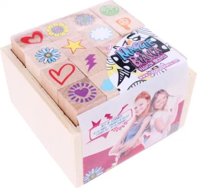 Zdjęcie produktu dla Multiprint Maggie & Bianca, Zestaw stempli dla dzieci, 3 lat(a), Nietoksyczne, Wielobarwny