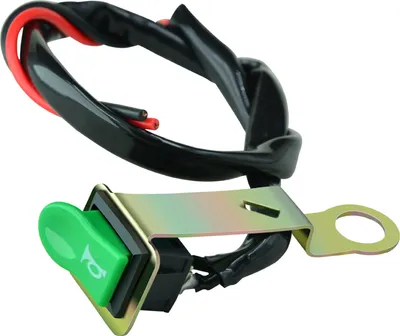 Produktbild von Motorradhupen-Kippschalter mit Metallhalterung, universeller Hupensteuerschalter, Ersatzzubehör für Motorrad-Rollermodifikationen