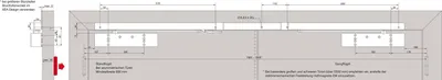 Produktbild von DORMAKABA Gleitschiene GSR-V-BG-XEA, silber