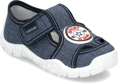 Produktbild von Sportschuhe für Jungen aus Jeans mit Klettverschluss ADAŚ SPORT 28 EU