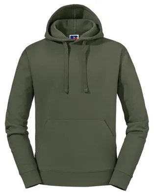 Produktbild von Russell - "Authentic" Kapuzenpullover für Herren FK2573 (XL) (Oliv)