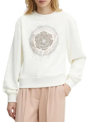 Image de Guess - Sweat-shirt pour femme NA376 (XXL) (écru)