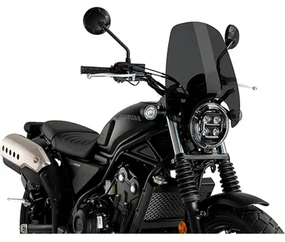 Produktbild von Puig New Generation Touring Honda Cl 500 2025 Hohe Windschutzscheibe Silber Silber One Size