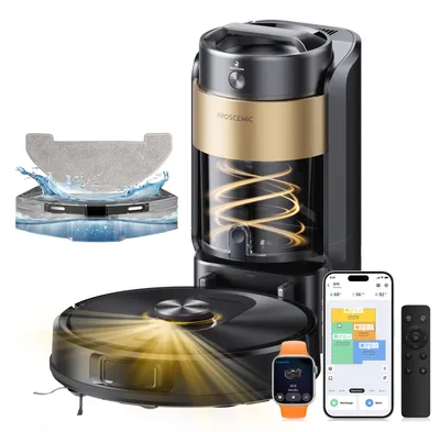 Produktbild von Proscenic Q20Plus Saugroboter mit Wischfunktion, 10000Pa 200min Staubsauger Robo