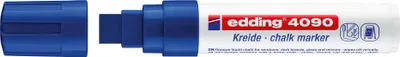 Immagine prodotto di Edding 4-4090003 4090 Pennarello a gesso - 4 - 15 mm, blu