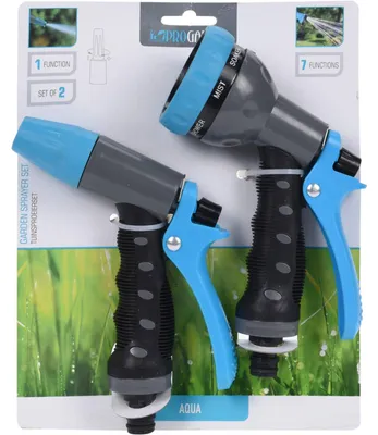 Immagine prodotto di Attacchi per tubi da giardino, pistole a spruzzo da giardino, set di 2