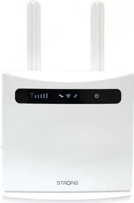 Produktbild von Strong 4GROUTER300V2, Router für Mobilfunknetz, Weiß, Haus, Schnelles Ethernet, 10,100 Mbit/s, IEEE 802.11b, IEEE 802.11g, IEEE 802.11n, IEEE 802.3, IEEE 802.3u