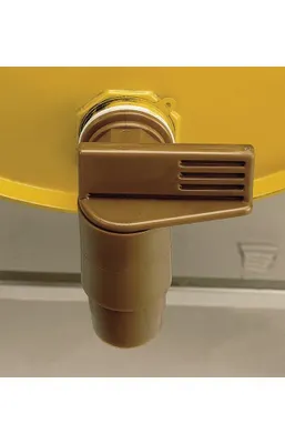 Image de Robinet pour fût en plastique brun - 2-00001-0110