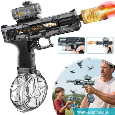 Produktbild von Motorized Wasserpistole Mit LED Licht Automatischers Water Gun Wasserspielzeug