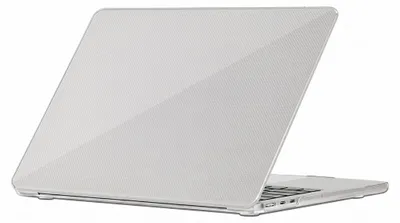 Image de MW, coque rigide antidérapante DotSkin pour MacBook Air 15 pouces, transparente