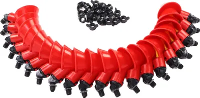 Immagine prodotto di 20pcs Pollo abbeveratoio automatico sicuro tossico pollame ciotola per gallina Birdred