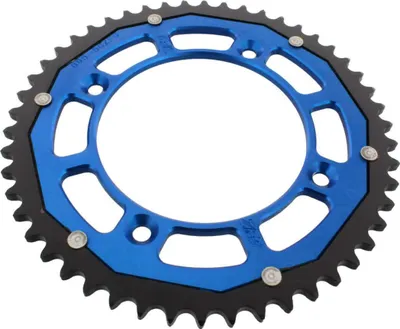 Obrázek produktu pro ZF Sprocket 50 zubů rozteč 428 modrá černá duální ZFD-895-50-BLU