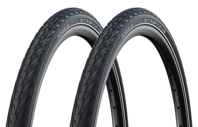Produktbild von Schwalbe 47-406 DeltaCruiser Plus Active PunctureGuard E-25 Draht Green Compound schwarz-re