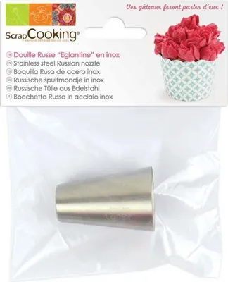 Produktbild von Russische Vereisungsdüse Edelstahl - Heckenrose
