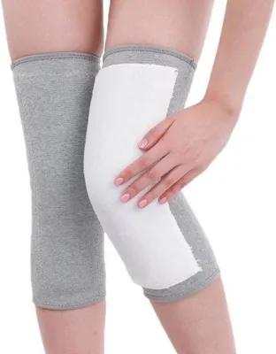 Image de Genouillères thermiques en polaire XL pour hommes et femmes