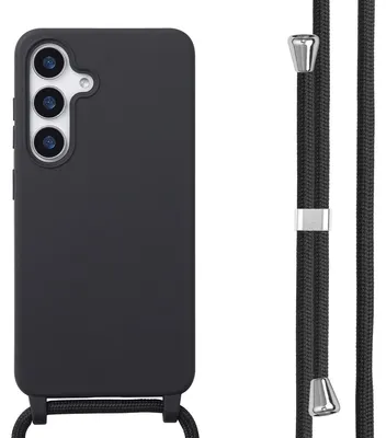 Imagen del producto de Funda de Silicona con Cuerda para Samsung Galaxy S25 -
