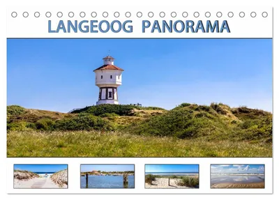 Produktbild von LANGEOOG PANORAMA (Tischkalender 2027 DIN A5 quer), CALVENDO Monatskalender