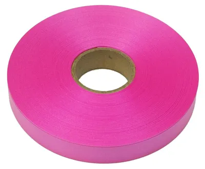 Zdjęcie produktu dla Taśma prezentowa w paski 31 mm x 100 m rolka fuksja