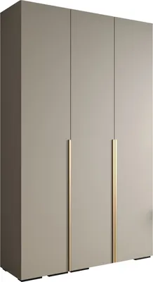 Produktbild von MEBLE KRYSPOL Inova 1 Schrank - 236,7x150x47cm - Kaschmir Kaschmir Gold