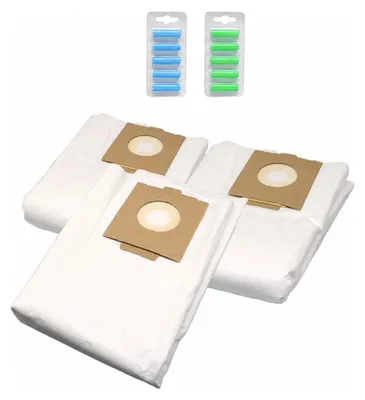 Produktbild von 10x Staubsaugerbeutel für Festool 496187 mit Duftstäbchen