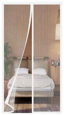 Produktbild von Fliegengitter für Balkontür 85x240 cm, verschiedene Größen