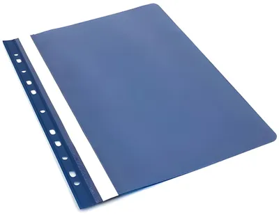 Produktbild von Schnellhefter A4 abheftbar mit Eurolochung aus PP-Folie blau