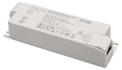 Produktbild von CONNEX SRP-2309N-36CCT350-1050 Dali / PUSH DT8 NFC CCT Netzteil bis 36W 350-1050mA