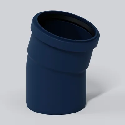 Produktbild von Poloplast POLO-KAL NG, Bogen, DN 110, 15°, 1 Stk.