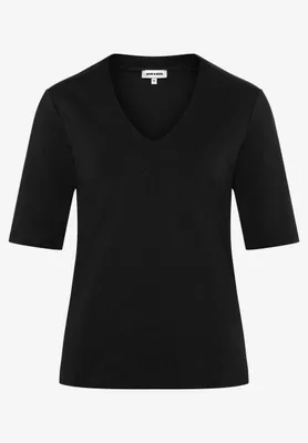 Produktbild von MORE & MORE V-Neck Shirt 0790 black 36