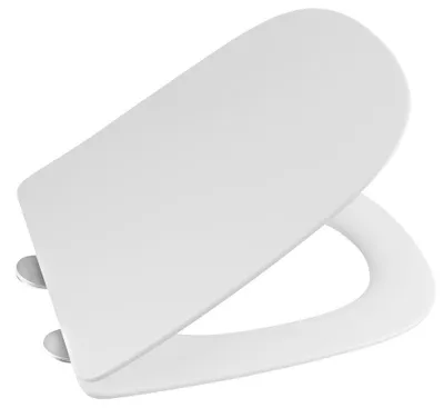 Produktbild von Sapho BELLO WC-Sitz für WC-kombi, SLIM, Soft Close, Easy Take, Weiß