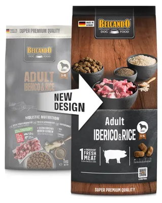 Produktbild von Belcando Adult Iberico & Rice 1 kg
