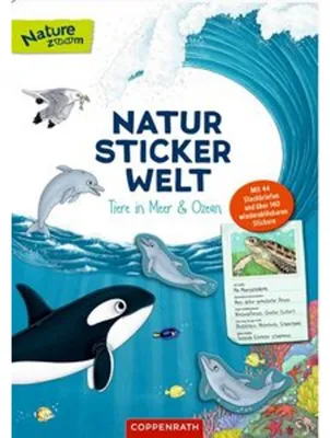 Produktbild von Natur-Stickerwelt: Tiere in Meer und Ozean