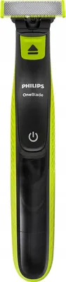 Produktbild von Philips OneBlade Rasierer QP2724 10 Grün mit Ständer und 3 Aufsätzen