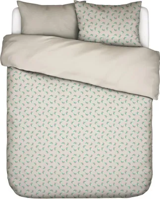 Produktbild von Essenza & Co. Mousseline-Bettwäsche-Garnitur Lily melody Farbe Tofu Größe 155x220+80x80