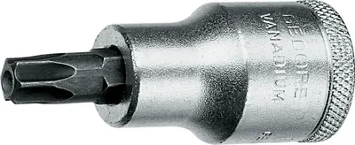 Produktbild von GEDORE ITX 19 B T25 Schraubendrehereinsatz 1/2" TX Stift T25, 6195660
