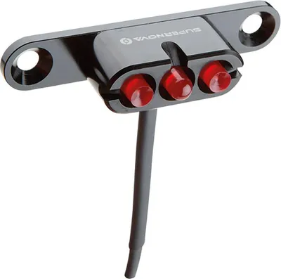 Produktbild von SUPERNOVA E3 Tail Light 2 Dynamorücklicht für Gepäckträgermontage, 6V, StVZO, schwarz