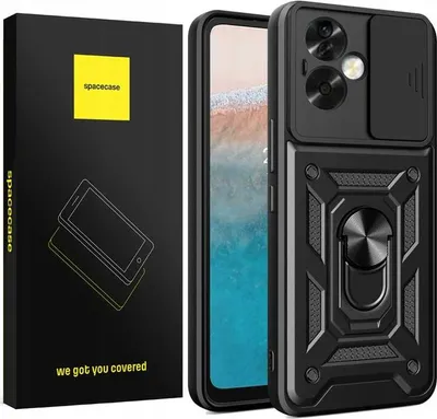 Image de Coque SPACECASE Camring pour Oppo Reno11 F 5G Noir