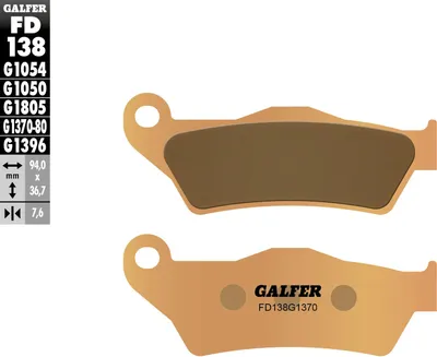 Produktbild von Bremsbeläge Kh181 Gesintert Metallic (Gold) Street