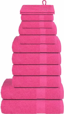 Produktbild von "2026 Promotion" 12-tlg. Handtuch-Set FROGN Rosa 360 g/m² - Handtücher CC502