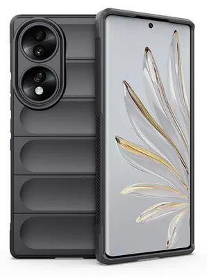 Obrázek produktu pro Honor 70 Pouzdro, Měkké TPU Silikonové Nárazuvzdorné Ochranné Pouzdro pro Honor 70 Tmavě šedá