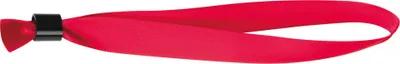 Produktbild von 50x Einlassband / Festival Eintrittsbänder / aus Polyester / Farbe: rot