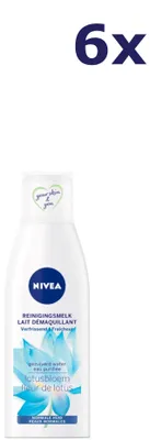 Produktbild von 6x Nivea Visage Reinigingsmelk 200ml Lotusbloem