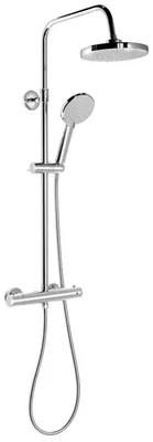 Produktbild von Aqualine LIGA Duschsäule mit Thermostat-Armatur, Chrom